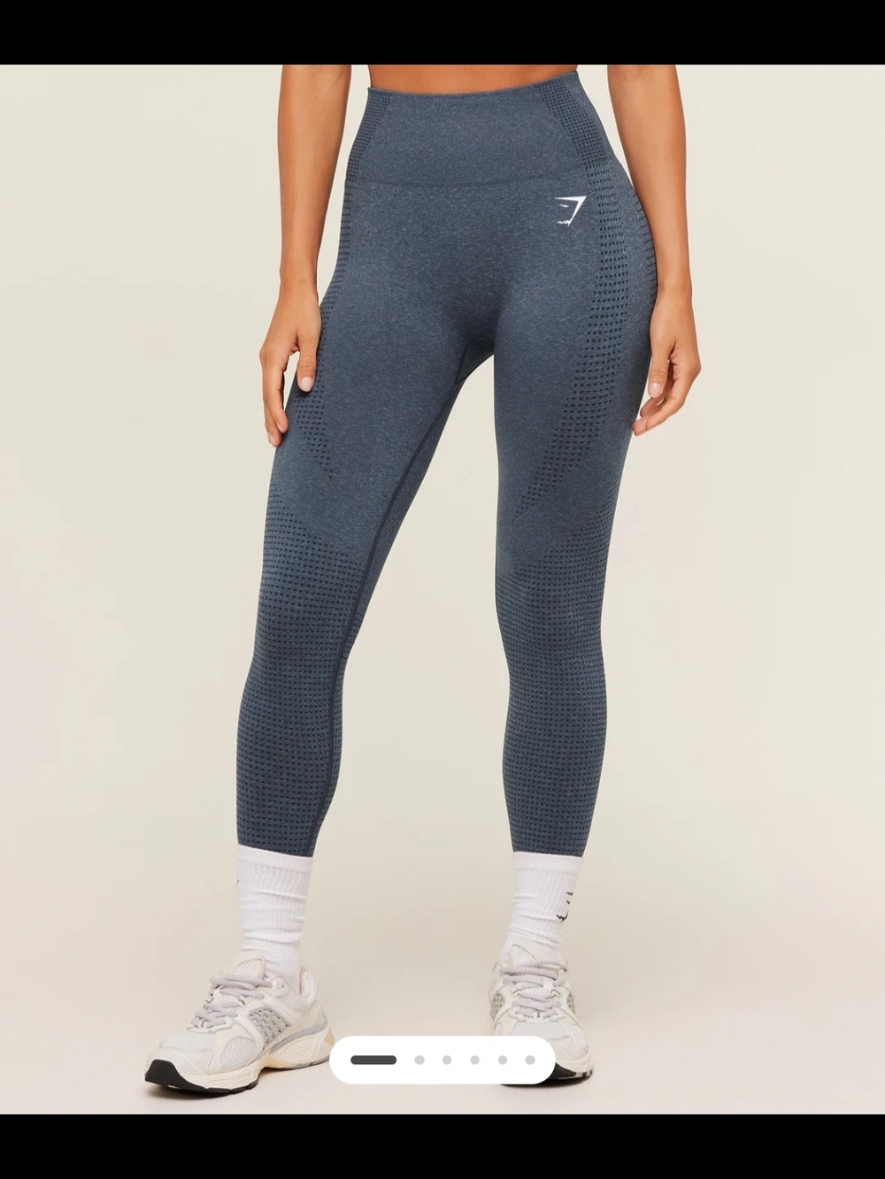 Gymshark Vital Seamless 2.0 Leggings Women's Blue Size Small B5